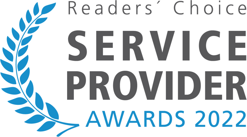 netgo erhielt 2022 den Reader's Choice Service Provider Platin Award.