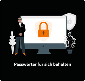 Passwörter für sich behalten