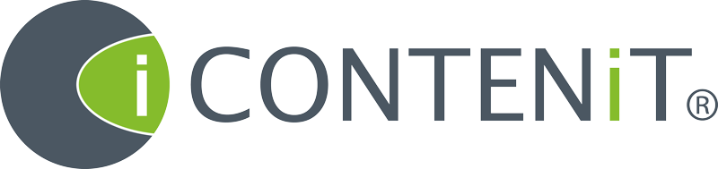 Logo von CONTENiT, ein Unternehmen der netgo group.