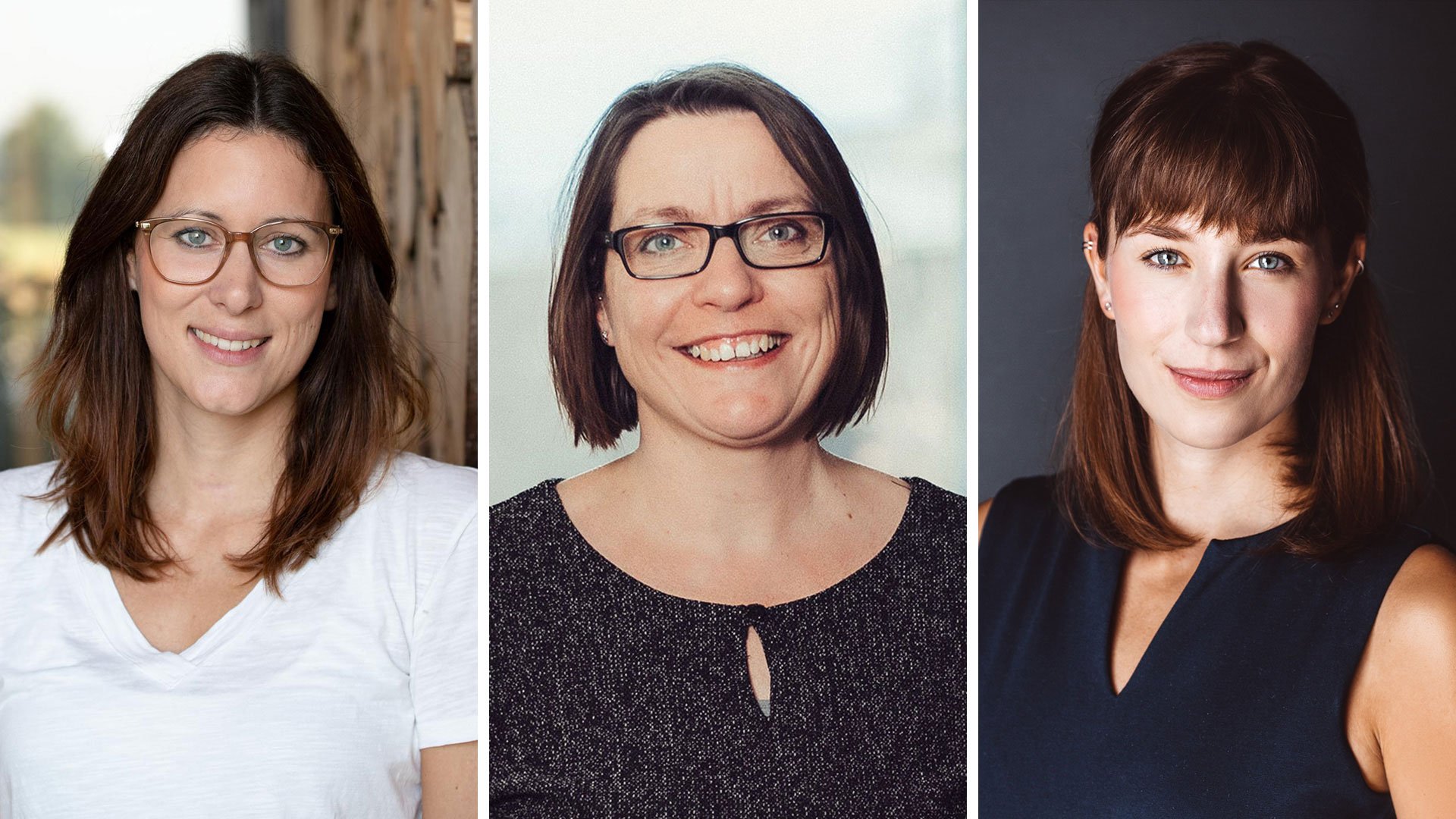 v.l.n.r: Katja Leenen, Jessica Künz und Michelle Spaar berichten von ihren Erfahrungen als Frau in der IT